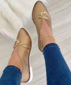 Women’s New Soft Flat LoafersFlatsvariantimage2Shoes-Women-Designer-Plus-Size-Pointed-Toe-Shallow-Sandals-Autumn-2022-New-Soft-Flats-Loafers-Fashion