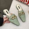 New Trendy Sweet Chain MulesSandalsvariantimage2Sweet-Chain-Female-Slippers-Slip-ons-Shoes-Spring-Summer-Sandals-2021-Women-s-Mules-Shoes-Women