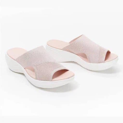 Women’s Casual Beach Comfortable SlippersSandalsvariantimage2Women-Casual-Beach-Slippers-Orthopedic-Stretch-Orthotic-Sandals-Female-Open-Toe-Breathable-Slides-Stretch-Cross-Shoes