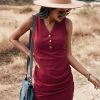 Casual Button Sleeveless Sling Mini DressDressesvariantimage3Spring-New-Solid-Color-Knitted-Dress-Women-Casual-Button-Sleeveless-Sling-2022-Summer-Sexy-Hip-Dress
