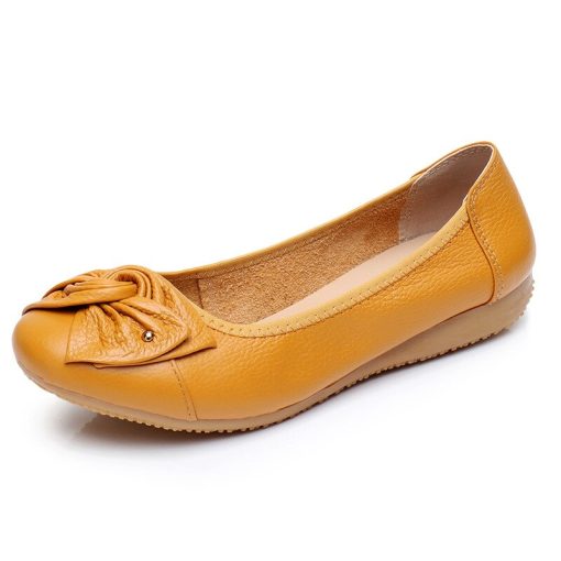 Genuine Leather Mother’s LoafersFlatsvariantimage3WOIZGIC-Women-s-Female-Ladies-Mother-Woman-Flats-Shoes-Loafers-Genuine-Leather-Slip-On-Summer-Round