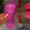 Women’s Candy Color Jelly Transparent SlippersSandalsvariantimage3Women-Jelly-Slippers-Summer-Candy-Colors-Transparent-Casual-Slides-Women-s-Fashion-Slip-On-Flat-Beach