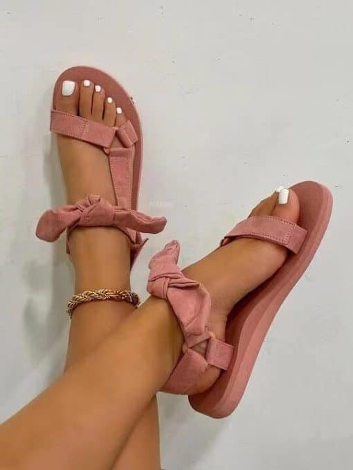 New Summer Flat Beach SandalsSandalsvariantimage4New-Sandals-Women-Summer-Shoes-Sandals-Flat-Beach-Sandals-Velcro-Fashion-Outdoor-Casual-Sandals-Zapatillas-Mujer