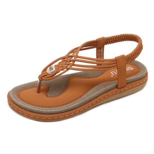New Fashion Summer Comfortable SandalsSandalsvariantimage4size-36-42-new-women-sandal-flat-heel-sandalias-summer-casual-shoes-woman-soft-bottom-slippers-1