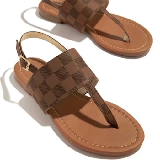 Women’s Round Toe Flat SandalsSandals2022-Woman-New-Set-Feet-Flat-Round-Toe-Sandals-Female-Summer-Beach-Shoes-Women-s-Casual.jpg_Q90.jpg_