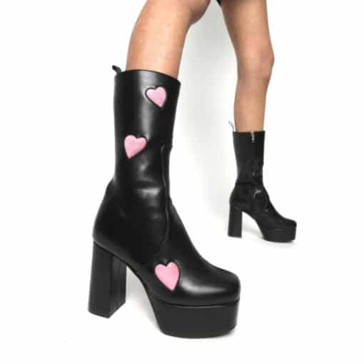 Women’s New Luxury Mid Calf Sexy BootsBootsDoraTasia-2021-Autumn-New-Luxury-Mature-Boots-Women-Platform-Square-Toe-Thick-High-Heels-Mid-Calf.jpg_640x640