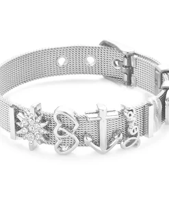 Unisex Fashion Stainless Steel BraceletsJewelleriesFashion-Stainless-Steel-Woman-Men-Bracelet-Mesh-Bracelet-Set-Crystal-Heart-Anchor-Charm-Fine-Bracelet-Bangle.jpg_Q90.jpg_