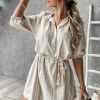 Women’s Half Sleeve Mini DressDressesSummer-Women-Half-Sleeve-Mini-Dress-Vintage-Tassel-Lace-up-Boho-Beach-Party-Dresses-Casual-Button.jpg_Q90.jpg_-2