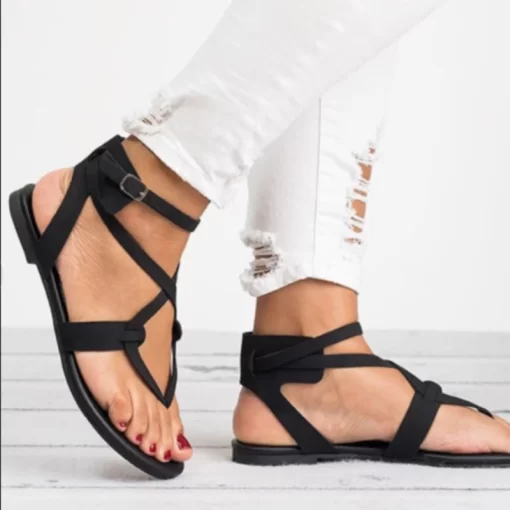 Casual Ladies Comfortable Flip Flop SandalsSandalsWomen-Sandals-2022-New-Summer-Footwear-Plus-Size-43-Ladies-Flat-Sandal-Female-Casual-Beach-Shoes.jpg_Q90.jpg_