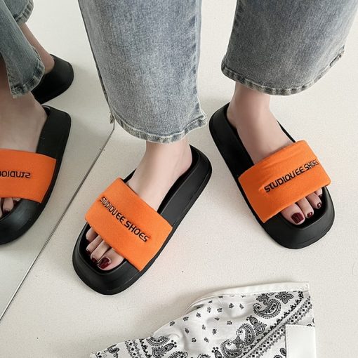 Women’s New Wedge Sexy SlippersSandalsWomen-Slippers-Wedges-Platform-Sandals-2022-New-Summer-Ladies-Flats-Casual-Home-Slides-Female-Shoes-Dress.jpg_640x640-1