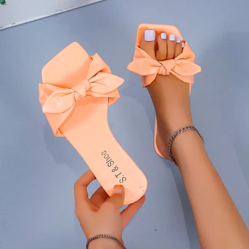 New Summer Butterfly Knot SlippersSandalsWomen-s-2022-New-Summer-Sandals-Simple-Design-Orange-Slippers-Female-Beach-Cozy-Open-Toe-Sandals.jpg_Q90.jpg_