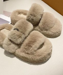 Fashion Soft Warm Comfort Flat Fur Home SlippersSandalsmainimage02022-Winter-Fashion-Soft-Warm-Comfort-Flat-Fur-Slipper-Brand-Designer-Slip-On-Loafers-Mules-Flip