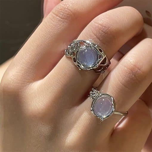Women’s Trendy Natural Stone RingsJewelleriesmainimage0Opal-Irregular-Natural-Stone-Ring-With-White-Opal-Aesthetic-Egirl-Hollow-Rings-for-Women-Y2K-Trendy