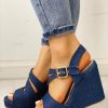 Women’s Wedge Platform Casual SandalsSandalsmainimage0Women-Wedges-Sandals-Summer-Blue-Platform-Sandals-Women-Casual-Shoes-High-Heel-Sandalias-V-F