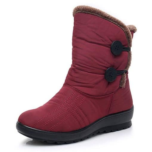 Women’s Warm Fur Snow BootsBootsmainimage1BEYARNENew-winter-boots-for-women-non-slip-bottom-shoes-warm-fur-snow-boots-for-winter-boots