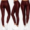Women’s Leather High Waist Casual LeggingsBottomsmainimage2Female-Leather-Leggings-Pants-Girl-Solid-Small-Feet-Fashion-Pants-Stretch-Trousers-Slim-Fit-Autumn-High