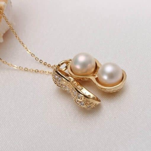Peeled Peanut Pendant Pearl NecklaceJewelleriesmainimage2Peeled-Peanut-Pendant-Pearl-Necklace-Women-s-Fashion-Gold-Silver-Color-Party-Jewelry-Creative-Gift-Adjustable
