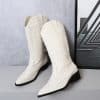 Women’ Mid Calf Cowboy Pointed Toe Western BootsBootsmainimage4Women-Mid-Calf-Western-Boots-Cowboy-Pointed-Toe-Knee-High-Pull-on-Boots-Ladies-2022-Fashion