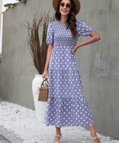 Summer Fashion Polka Dot Maxi Long DressDressesvariantimage0ATUENDO-Summer-Fashion-Purple-Dress-for-Women-Bohemian-Vintage-Satin-Soft-Maxi-Dresses-Leisure-High-Waist
