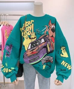 Women’s Cartoon Print Fashion Pullover Streetwear SweatshirtsTopsvariantimage0Harajuku-2021-streetwear-women-s-anime-Hoodie-Autumn-Fashion-Korean-Style-Sweatshirt-Pullovers-long-sleeve-Tops