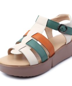 High Quality Genuine Leather Fashion SandalsSandalsvariantimage0High-Quality-Genuine-Leather-Fashion-Sandals-Summer-Roman-Sandals-2022-New-Thick-Sole-Platform-Shoes-Women