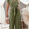 Women’s Summer Casual Fashion V Neck Rompers JumpsuitsSwimwearsvariantimage0Loose-Jumpsuit-for-Women-Summer-Casual-Beach-Style-Fashion-V-Neck-Rompers-Short-Sleece-Belted-Mid