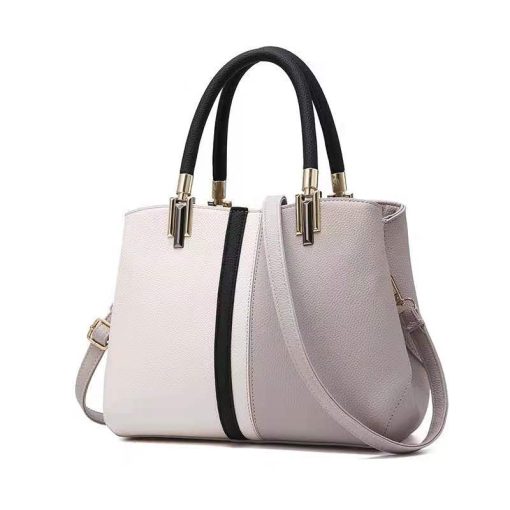 New Color Matching Trendy Fashion PU Leather HandbagsHandbagsvariantimage12021-summer-new-color-matching-trend-fashion-one-shoulder-large-capacity-handbag-casual-PU-leather-handbags
