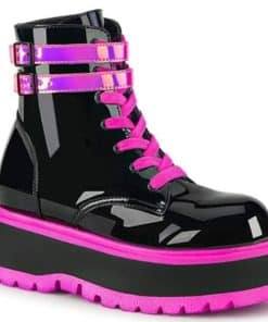 Women’s New Goth Platform High Wedge BootsBootsvariantimage12022-New-Design-New-Goth-Shoes-Women-Platform-High-Wedges-Thick-Bottom-Punk-Street-Green-Patent