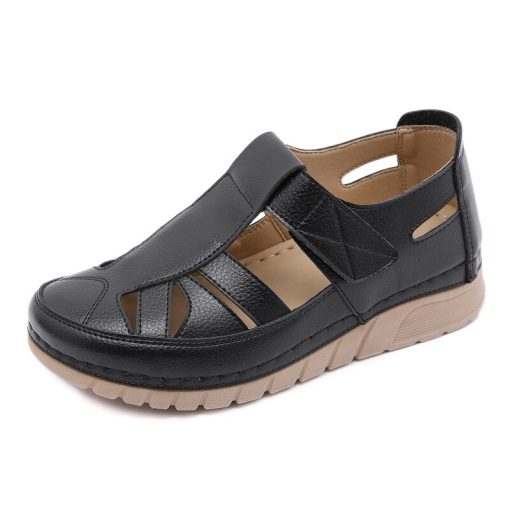 Hollow Out Cool Mom ShoesSandalsvariantimage1BEYARNE-Europe-and-the-United-States-single-shoes-car-wedges-lightsome-hollow-out-cool-mom-fall