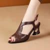 Women’s New Fashion Fish Mouth SandalsSandalsvariantimage1Fish-Mouth-Sandals-Women-2022-Summer-New-All-match-Medium-heeled-Thick-heeled-Women-s-Shoes