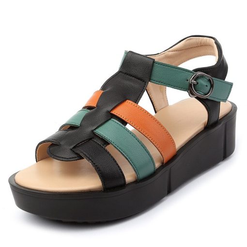 High Quality Genuine Leather Fashion SandalsSandalsvariantimage1High-Quality-Genuine-Leather-Fashion-Sandals-Summer-Roman-Sandals-2022-New-Thick-Sole-Platform-Shoes-Women