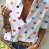 Women’s Turn Down Collar Blouses ShirtsTopsvariantimage22022-New-Polka-Dot-Blouse-Women-Turn-Down-Collar-Long-Sleeve-Shirts-Plus-Size-Clothes-Streetwear