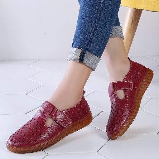 Ladies Leather Casual Flat LoafersFlatsvariantimage2Comemore-2021-Girls-Shoes-Woman-Summer-Wedge-Trainers-Sandals-Ladies-Leather-Women-Footwear-Sneakers-Casual-Loafers