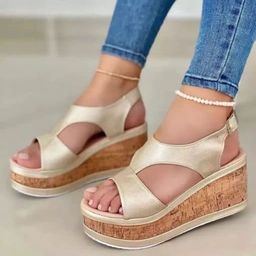 Women’s New Trendy High Heel Wedge SandalsSandalsvariantimage3Women-Wedge-Sandals-2022-New-Summer-Female-Fshion-Buckle-Platform-Sandals-Ladies-High-Heels-Leisure-Non