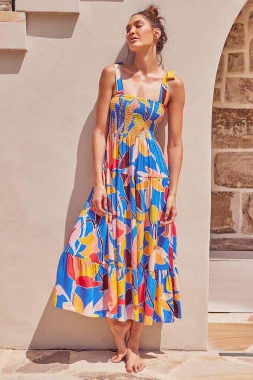 Women’s Trendy Sexy Summer Floral Maxi Long DressDressesvariantimage6Summer-Dress-2022-Floral-Vestidos-Mujeres-Sexy-Maxi-Dress-Long-Pleated-Dresses-Backless-Robe-Femme-Robe