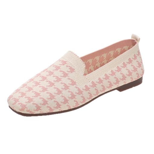 Women’s Houndstooth Knitted Slip On LoafersFlatsWoman-Loafers-Houndstooth-Knitted-Slip-On-Shoes-Spring-Flat-Moccasins-Ladies-Wide-Fit-Zapatos-De-Mujer.jpg_640x640