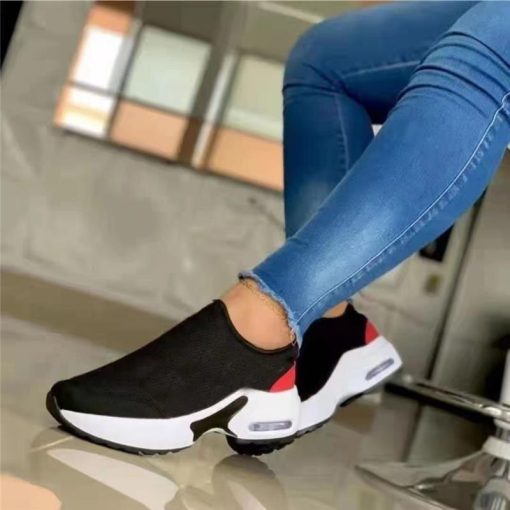 Women’s Fashion Vulcanized Comfortable Running Sneakers – Miggon