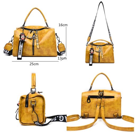 High Quality Leather Multifunction Women’s HandbagsHandbagsmainimage52021-New-Fashion-Multifunction-Women-Handbags-High-Quality-Leather-Women-Shoulder-Bags-Designer-Rivet-Female-Messenger