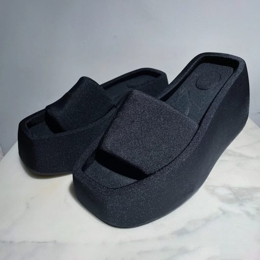 New Summer Platform Women’s SlippersSandalsvariantimage0New-Summer-Platform-Women-Sandals-Slippers-Square-Toe-Brand-Satin-Slippers-Women-Sexy-High-Heels-Shoes