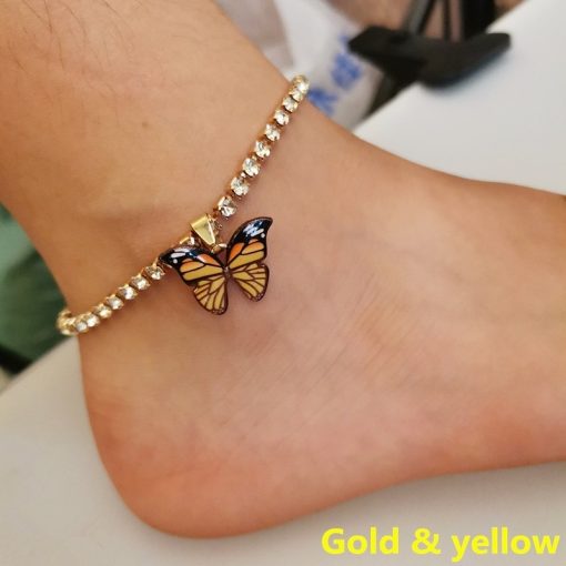 Fashion Butterfly Charms Crystal AnkletsJewelleriesvariantimage1Fashion-Butterfly-Charms-Crystal-Anklet-Women-Rhinestone-Foot-Chain-Summer-BeachJewelry-Accessories