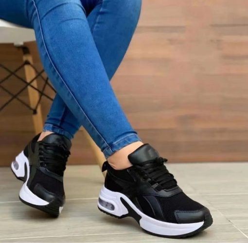 New Lace Up Wedge Platform Comfy SneakersFlatsvariantimage1Ladies-Sneakers-Spring-and-Autumn-New-Lace-Up-Wedge-Platform-Shoes-2022-Ladies-Outdoor-Fashion-Air