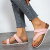 Women’s New Trendy Comfortable Fashion SlippersSandalsvariantimage2Trendy-Shoes-Women-Summer-2022-New-Casual-Flats-Sport-Slippers-Fad-Designer-Beach-Flip-Flops-Slides