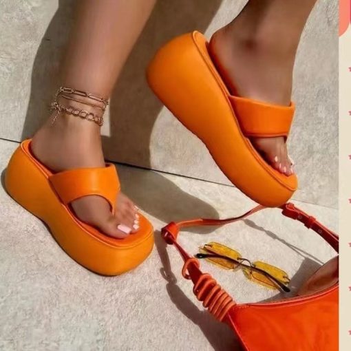 Women’s Platform Wedge Comfortable SlippersSandalsvariantimage2Women-Slippers-Platform-Wedges-Flip-Flops-Summer-Casual-Cozy-Slides-Designer-Beach-Dress-Sandals-2022-Fashion
