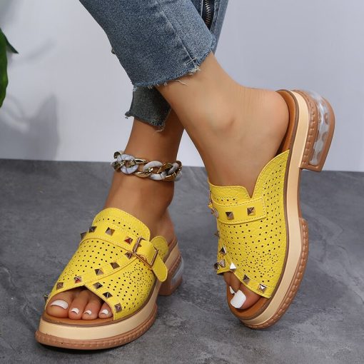 Women’s Thick Platform Roman Style SlippersSandalsvariantimage3Women-Slippers-Thick-Platform-Sandals-Summer-Mules-Shoes-2022-New-Brand-Trend-Rome-Slides-Mujer-Shoes