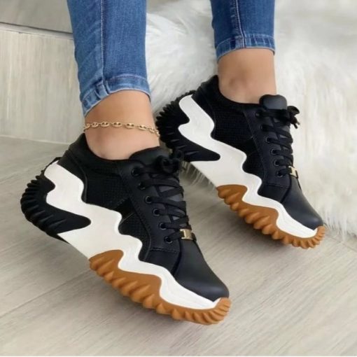 Women’s New Breathable Vulcanized Comfortable SneakersFlats2022-New-Breathable-Vulcanized-Shoes-Women-Casual-Platform-Sneakers-Summer-Thick-Bottom-Low-Top-Large-Size.jpg_640x640-2