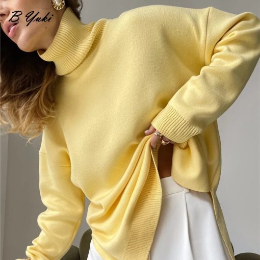 Women’s Oversized Cashmere Split Knitted SweatersTopsBlessyuki-Oversized-Cashmere-Split-Knitted-Sweater-Women-2022-Winter-Basic-Thicken-Warm-Turtleneck-Pullover-Female-Soft.jpg_Q90.jpg_