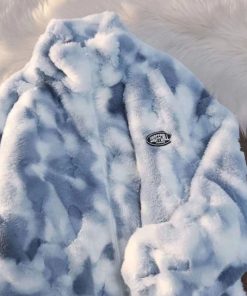 Unisex Korean Style Rabbit Fur Fashion JacketsTopsTie-Dye-Woman-Zipper-Jacket-Real-Rabbit-Fur-Coat-Real-Fur-Winter-Clothes-Women-Long-Sleeve.jpg_640x640