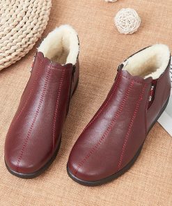 Women’s Winter Warm Ankle BootsBootsWinter-Warm-Shoes-For-Woman-Black-Short-Boot-With-Fur-Womens-Leather-Ankle-Boots-Women-Snow.jpg_640x640-1
