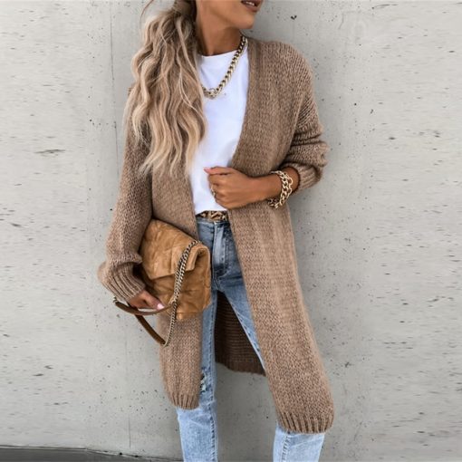 Women’s Casual Long Sleeve Knitted Cardigan SweatersTopsWomen-Casual-Long-Sleeve-Knitted-Cardigan-Autumn-Elegant-Loose-Solid-Color-Sweater-Coats-Winter-Fashion-Straight.jpg_640x640