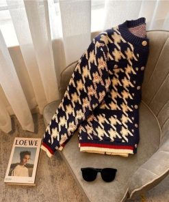Short Knitted Cardigan Retro Japanese SweatersTopsmainimage0Short-Knitted-Cardigan-2022-Autumn-And-Winter-New-Style-Ladies-Design-Sense-Niche-Retro-Japanese-Long